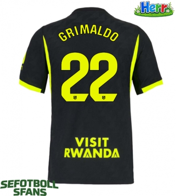 Atletico Madrid Alejandro Grimaldo #22 Bortatröja 2026-27 Kortärmad